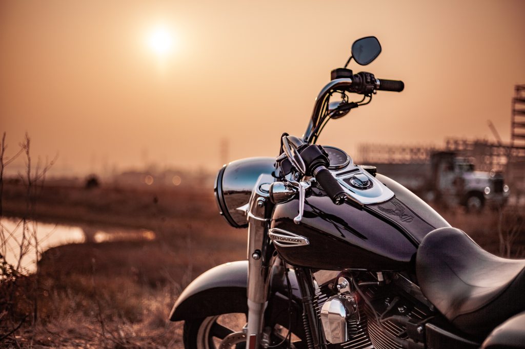 A photo of a motorcycle.